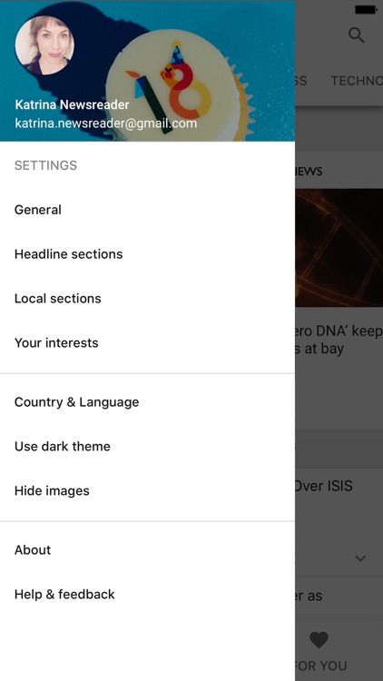 Google News & Weather