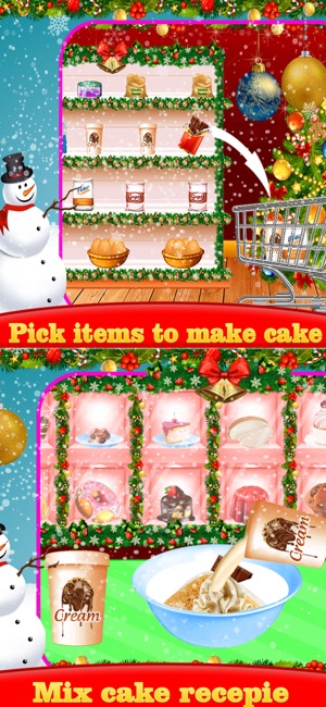 Christmas Sweet Cake Maker(圖2)-速報App