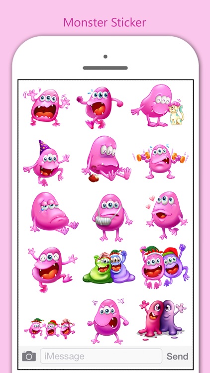 The Monster Stickers Pack