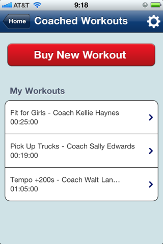 Upbeat Workouts for Runners screenshot 3