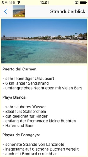 Lanzarote App für den Urlaub(圖3)-速報App