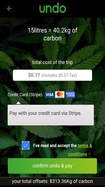 Undo - carbon offsetting screenshot-3