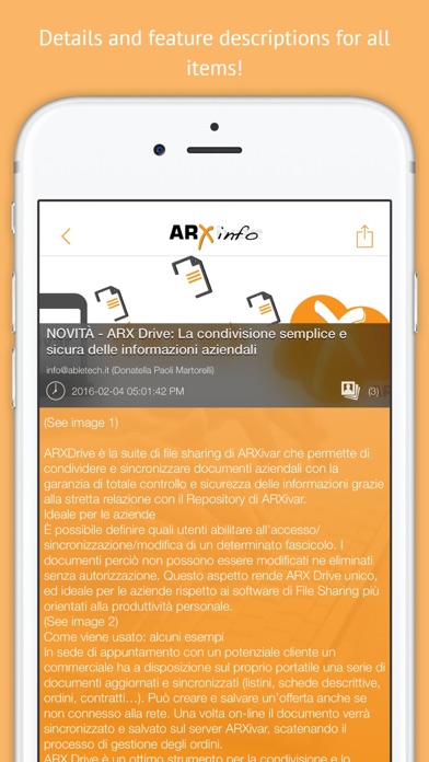 ARXivar Info screenshot 3