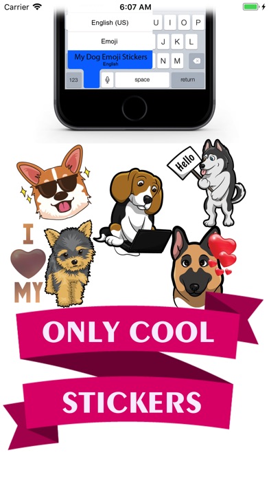 DogMoji -My Dog Emoji Stickers screenshot 4