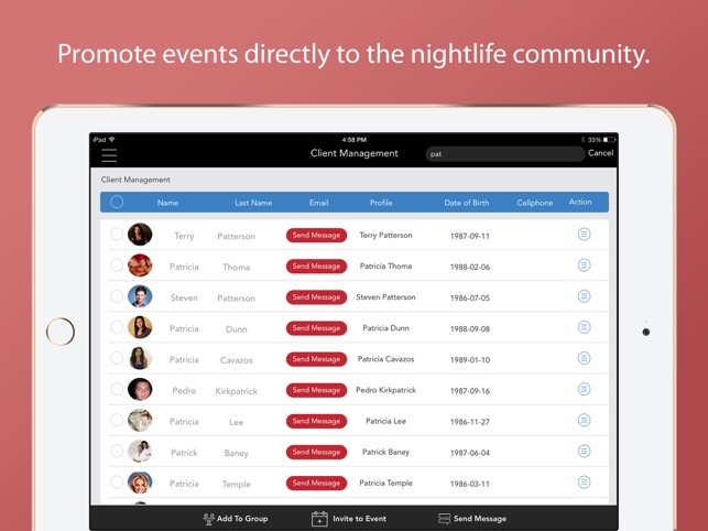 SocialNightlife Pro for iPad(圖2)-速報App