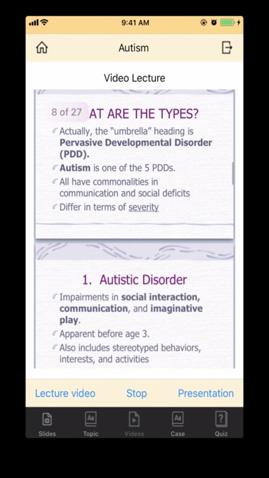 Autism ASD offline screenshot 2