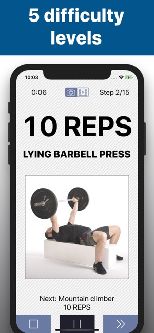 Barbell workout training -hiit(圖3)-速報App