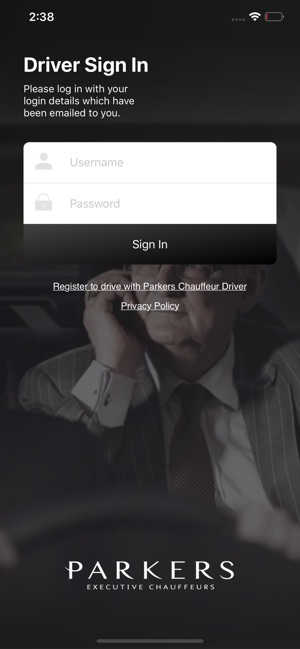 Parkers Chauffeurs Driver(圖1)-速報App