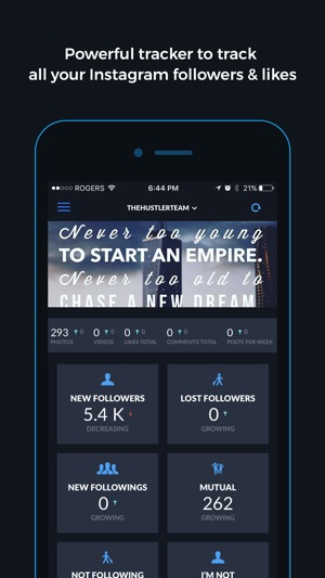 ‎Followers Track for Instagram on the App Store - 300 x 533 jpeg 28kB