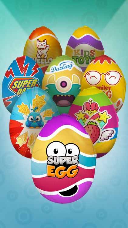 Chocolate eggs for kids