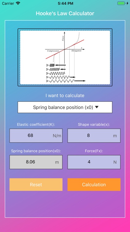 Hooke's Law Calculator screenshot-4