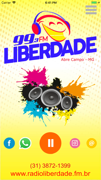 How to cancel & delete Rádio Liberdade FM 99,3 from iphone & ipad 1