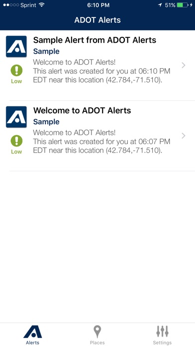 ADOT Alerts screenshot 3