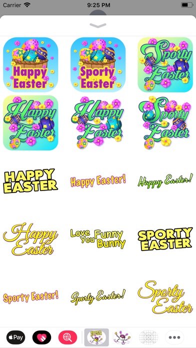 Easter Tennis Stickers screenshot 3
