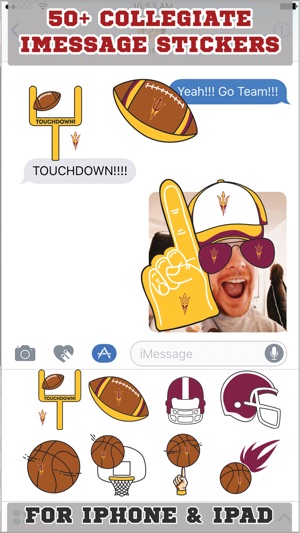 Arizona State Sun Devils Stickers PLUS