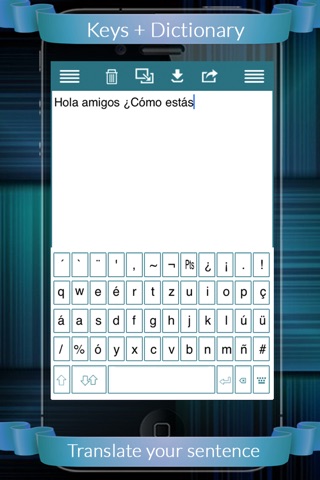 Spanish Eng Dic + Keys screenshot 4