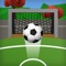 Swipe the soccer ball into as many goals as you can