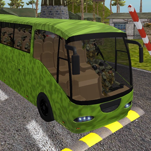 Military Transporter Bus Sim Icon