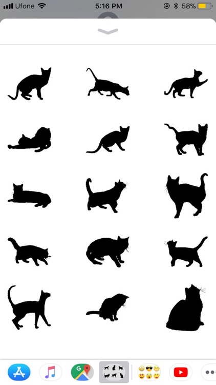 Black Cats Stickers screenshot-3