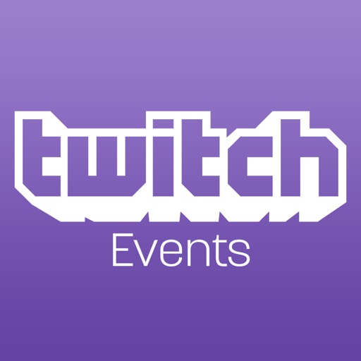 Twitch Events iPhone App