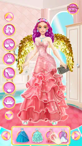 Game screenshot Princess Ball - spa & dress up apk