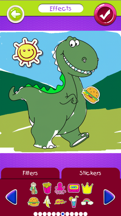 How to cancel & delete Dinosaur Coloring Book Pages from iphone & ipad 3