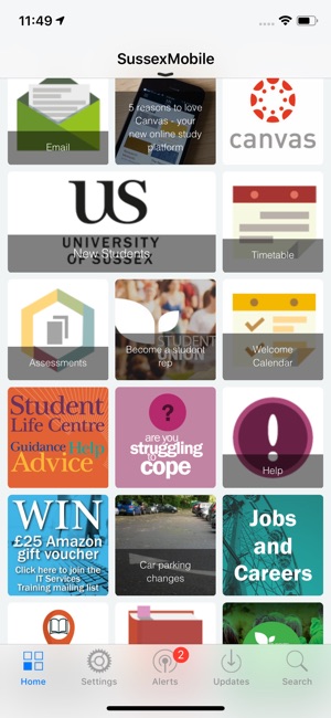 Uni of Sussex – SussexMobile