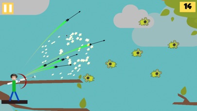 Archery Ben - Alien Shooter screenshot 2