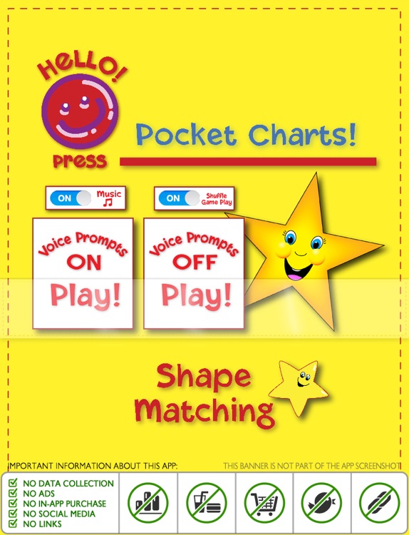 Pocket Charts! Shapes