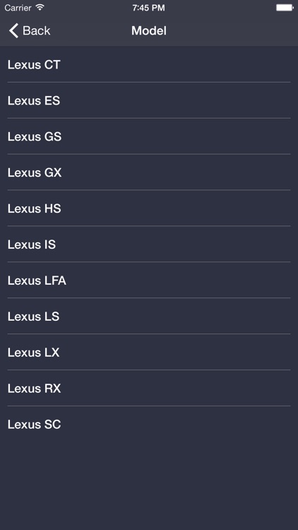 TechApp for Lexus