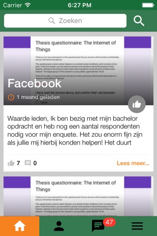 Audentis app screenshot 2