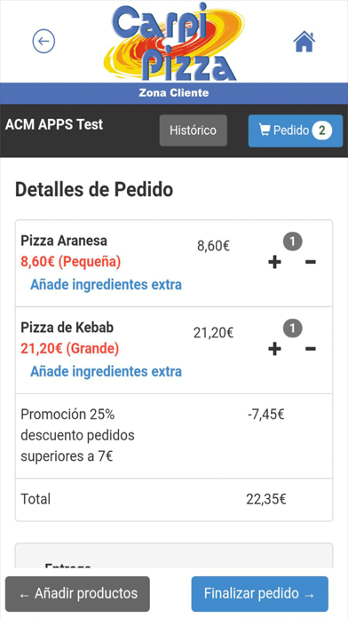 Carpi Pizza screenshot 4