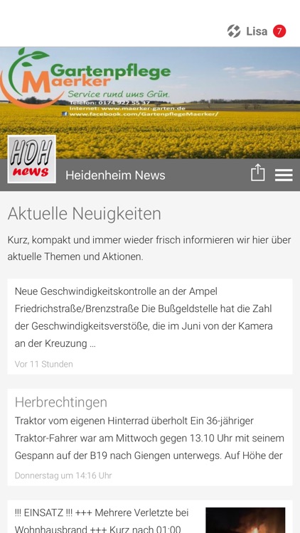 Heidenheim News