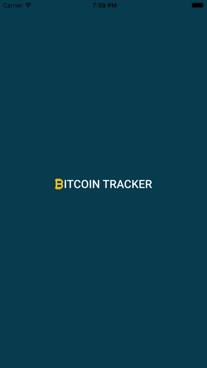 Bitcoin Tracker - Agenda