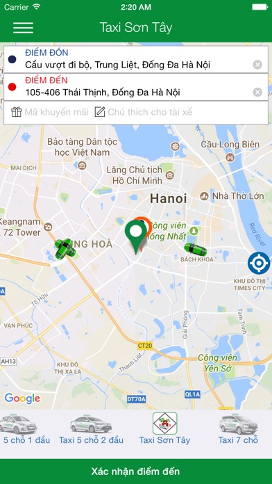 Taxi Sơn Tây screenshot 3