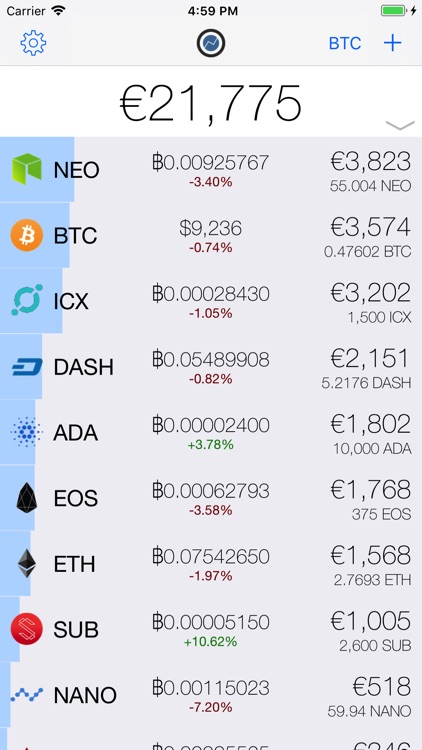 Coinstream - Crypto Portfolio