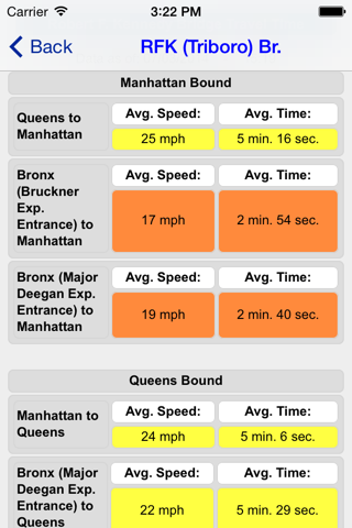 MTA Drive Time screenshot 2