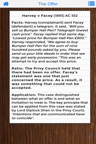 Contract Law Tutor screenshot 3