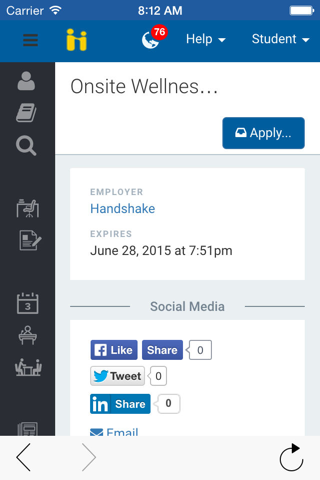 Handshake for Career Services screenshot 4
