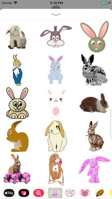 Bunny Rabbit Sticker Pack screenshot 4