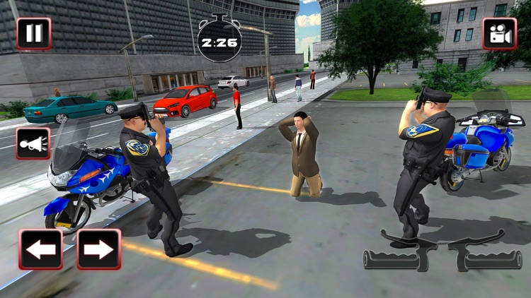 Traffic Cop Motorbike Rider 3D screenshot-5