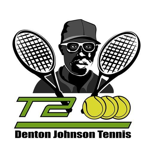 Denton Johnson Tennis Stickers