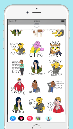 BoJack Horseman Stickers(圖5)-速報App