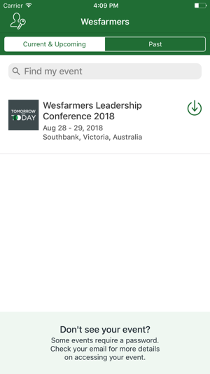 Wesfarmers Conference