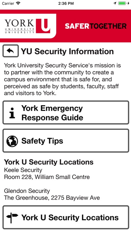 York U Safety screenshot-4