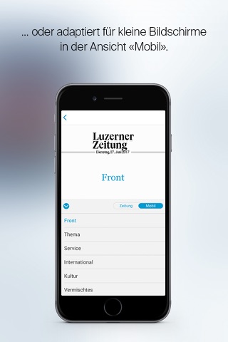 Luzerner Zeitung E-Paper screenshot 4