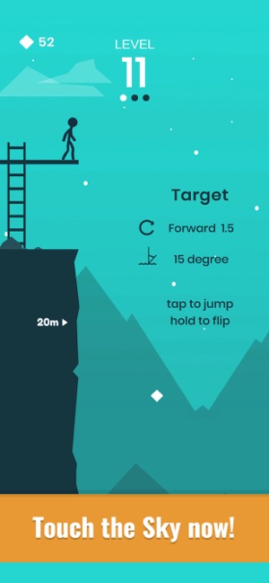 Stickman Cliff Flip Diving(圖2)-速報App