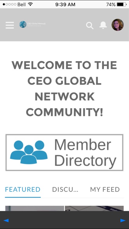 CEO Global Network Member App