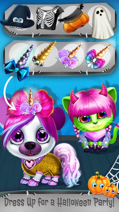 Kiki & Fifi Halloween Makeover screenshot 4