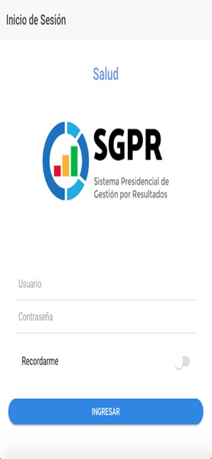 SGPR - Salud